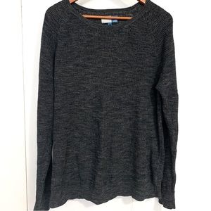 14th & Union Crewneck Waffle Knit Sweater